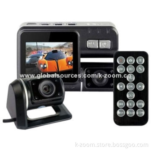 Car data recorder, 2 channels, 3.0 inches, 16:9
